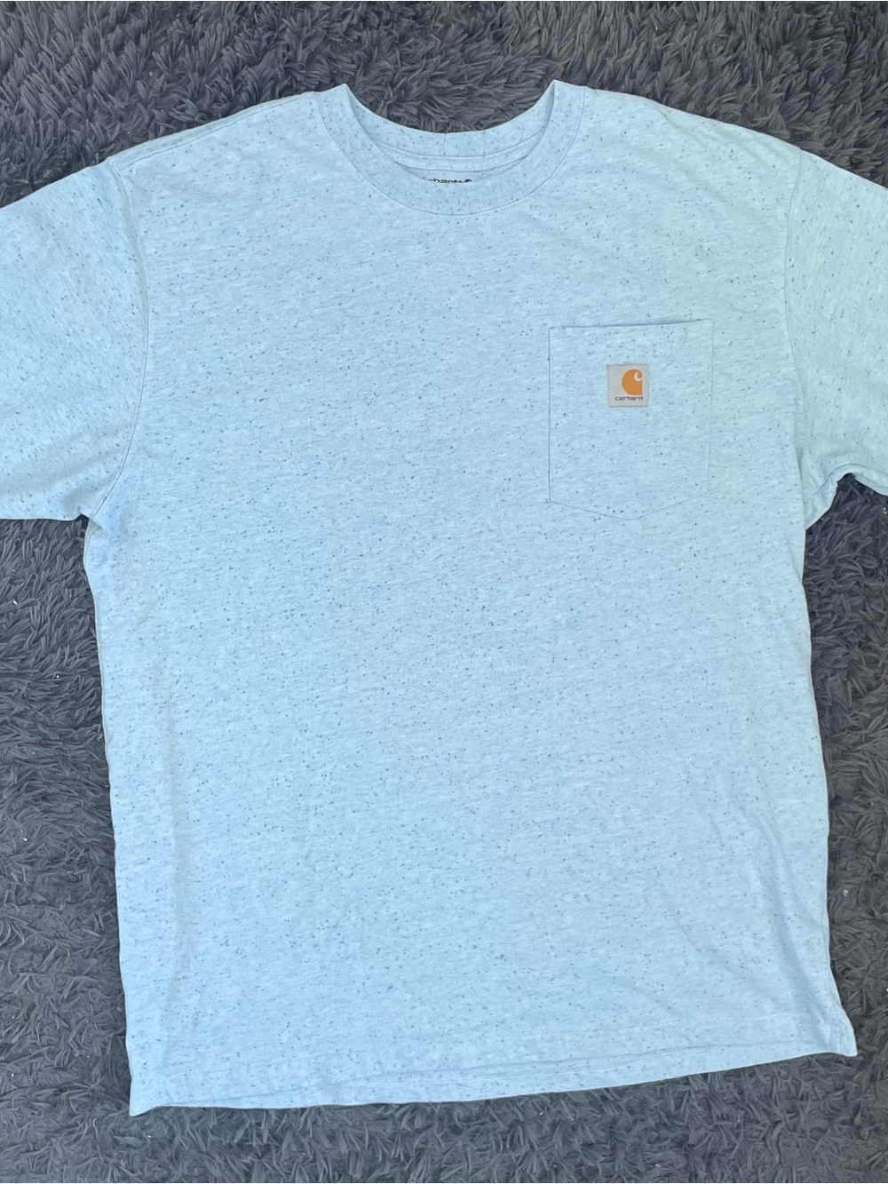 Men Size Large Carhartt Loose Fit Heavyweight Short Sleeve Pocket T-Shirt